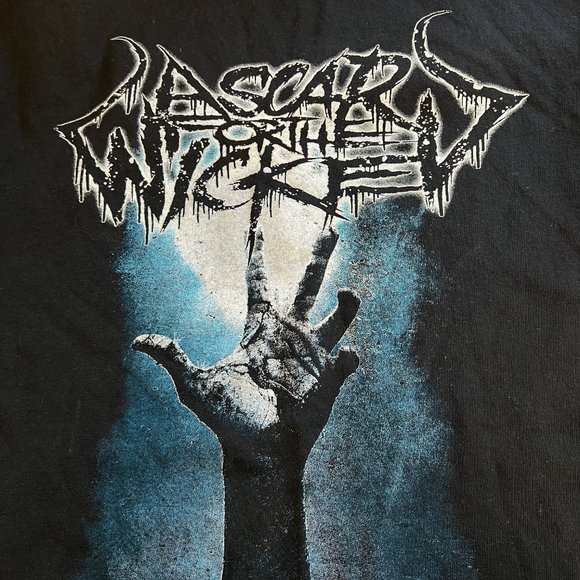 Vintage Oversized Band Tee Heavy Death Metal T-Shirt Merch Graphic Goth Punk - Picture 5 of 6